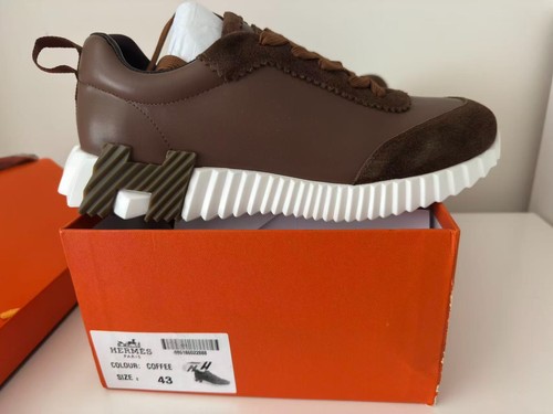 Hermes bouncing brown leather - hermes,