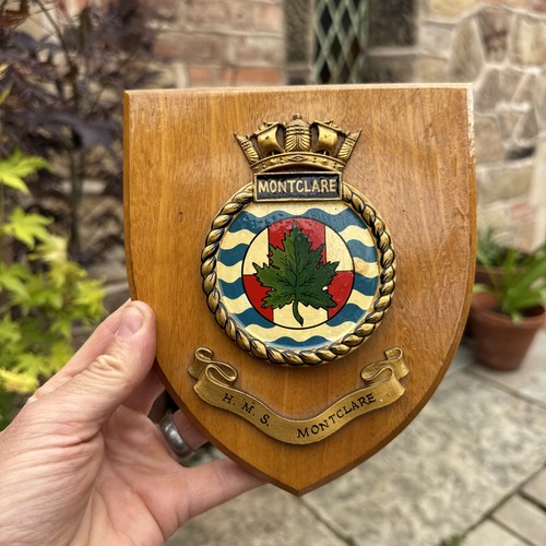 Hms montclare crest royal navy - montclare,