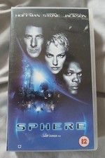 Sphere VHS Tape. VHS Movie