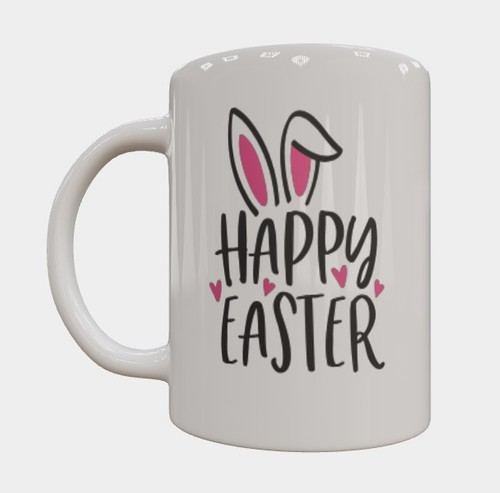 Easter bunny mug - easter,
