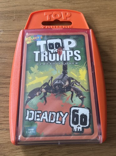 Top trumps deadly card game - top,