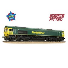 Bachmann 50-002SF class 66/5 Freightliner Green 66606 Sound Fitted