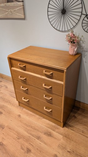 Retro mid century plan chest - mid,