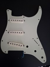 2011 Fender USA American Deluxe Strat LOADED PICKGUARD S-1 N3 Noiseless Pickups 