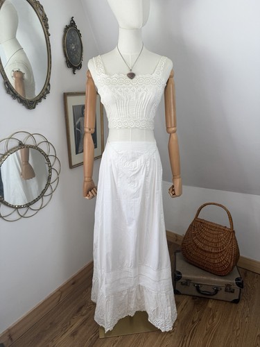 Edwardian cotton undergarment - edwardian,