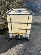 IBC Tank and Cage 600 Litre IBC Plastic Container .