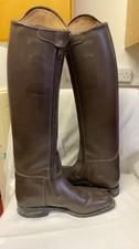Boots Pair of Konigs Riding Dressage Knee High Leather Boots Size 6 4039