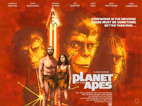 Planet the apes - planet, quad