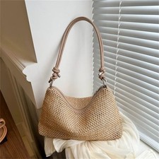 Handmade braid straw - braid, bag