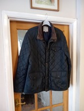 Mens Tu Lightly Padded Jacket In Navy Blue Size Large