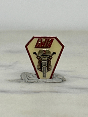 Soviet motorcycle sports pin - motorcycle,