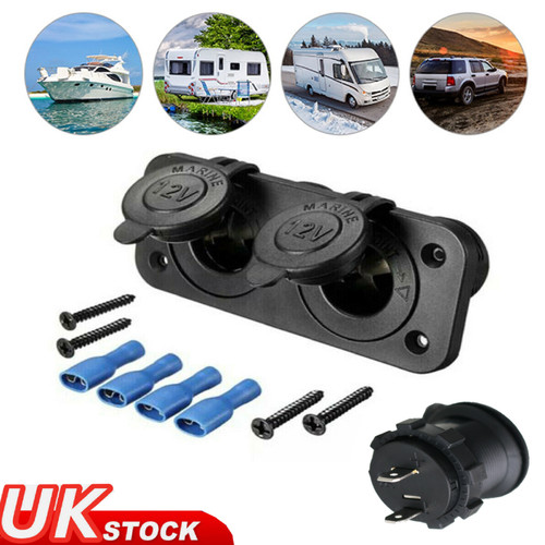 12v dual socket cigarette - dual,
