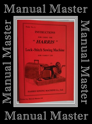Harris sewing machine - harris, 5