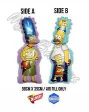 The Simpsons Foil Balloon 98cm x 39cm Birthday Party Decor UK Seller