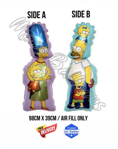 The simpsons foil balloon - foil,