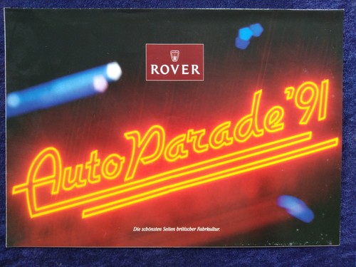 Rover brochure 1991 100 - rover,