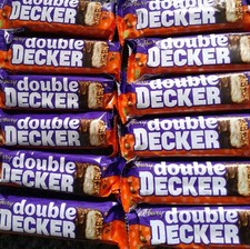 12 CADBURY DOUBLE DECKERS CHOCOLATE BAR 54.5G OUT OF DATE (30/10/25) Still Good 