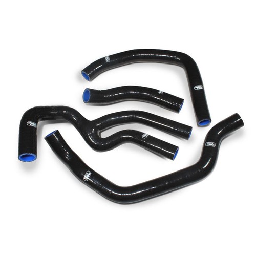 Black samco silicon rad - black,