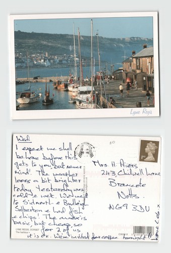 Postcard lyme regis the - lyme,
