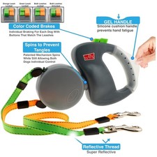 2 Dog Retractable Leash -