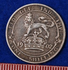 Quality Job Lot Of Edward VII  Silver SHILLINGS (39g) Coin Collection