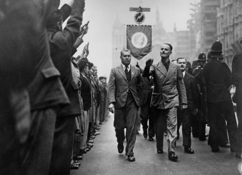 British fascist politician sir - british,