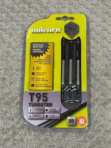 Unicorn t95 soft tip darts - unicorn,