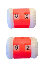 2x Red Knitting Crochet Needle