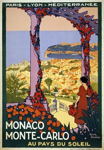 Vintage monaco racing car - monaco,