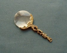 Small magnifying glass with