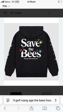 Golf Wang Save The Bees Hoodie  Blue, Black,  And Brown