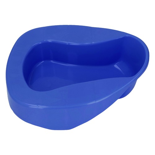 Dark blue large bed - bed, pan