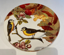 1 x Royal Stafford Ceramic dinner Plate Burslem England Birds Poole pottery