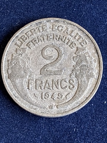 Francs coin 1949 fourth - francs,