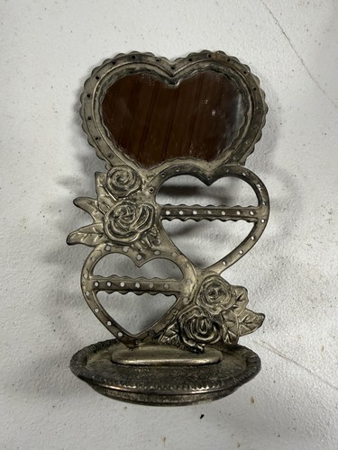 Vintage heart jewelry holder - vintage,
