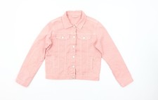NEXT Girls Pink Cotton Denim