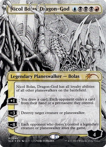 Mtg nicol bolas dragon god - bolas,, dragon-god