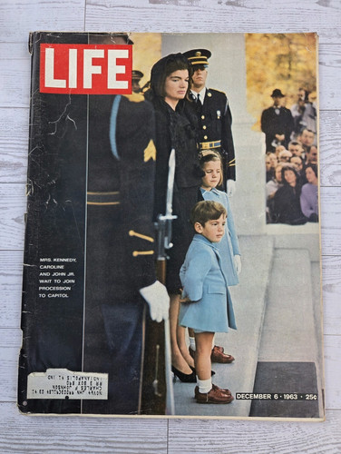 Life magazine dec 1963 vol - magazine,