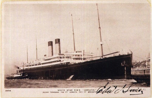 Edward smith signed - signed, photograph