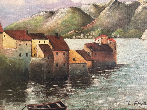 Beautiful oil painting - oil, panel