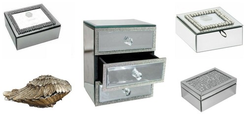 Mirrored jewellery box - jewellery,