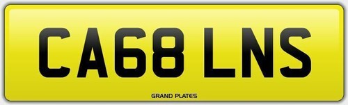 Caroline number plate - caroline,