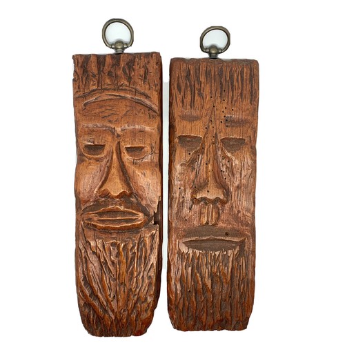 Vintage hand carved - hand, wood