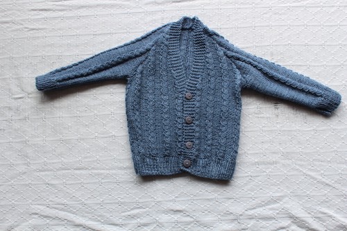 Hand knitted baby clothes - hand,