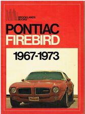 PONTIAC FIREBIRD Mk1 Mk2 INCL TRANSAM F400 SD-455 1967-73 PERIOD ROAD TESTS BOOK