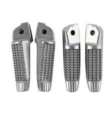 Motorcycle Front & Rear Footrest Foot Pegs for BMW K1300R K1300S 2008-2013