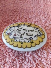 Franklin Mint Melodies of Love Music Box ~ till the end of time