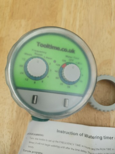 Automatic garden water - water, timer