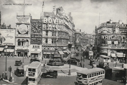 Piccadilly circus 1947 - piccadilly,