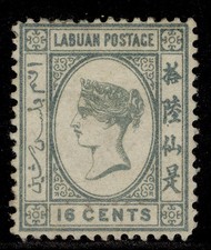 North borneo labuan qv sg46 - -,